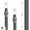 Flextron Gas Line Hose 1/2'' O.D. x 30'' Length with 3/8" MIP Fittings, Stainless Steel Flexible Connector FTGC-SS38-30G - alternate 5